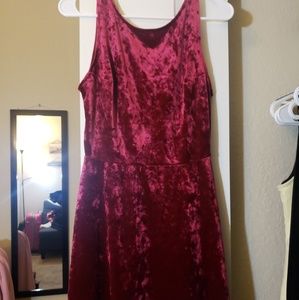 Red dress,  never been used